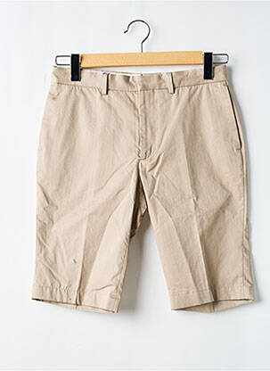 Bermuda taille à pinces taille normale beige PAUL SMITH homme