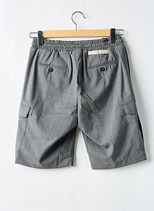 Bermuda taille élastique taille normale gris ELEVENTY homme