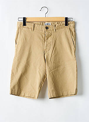 Bermuda taille à pinces taille normale marron EDWIN homme