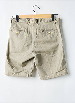 Bermuda tissage popeline taille normale vert HARTFORD homme