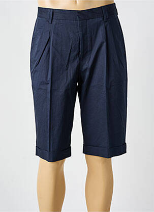 Bermuda taille à pinces taille normale bleu HUGO BOSS homme