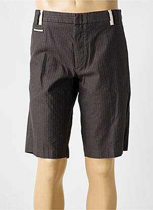 Bermuda stretch taille normale gris HUGO BOSS homme