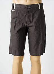 Bermuda stretch taille normale gris HUGO BOSS homme