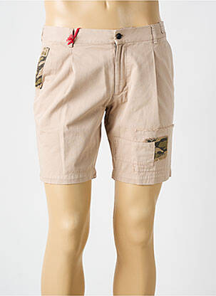 Short tissage popeline taille normale beige L'ÉGOÏSTE homme
