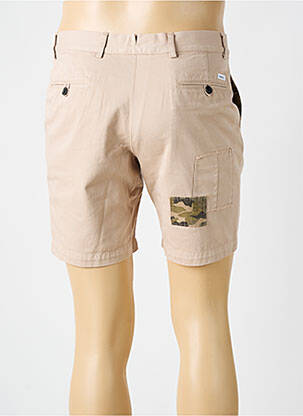 Short tissage popeline taille normale beige L'ÉGOÏSTE homme