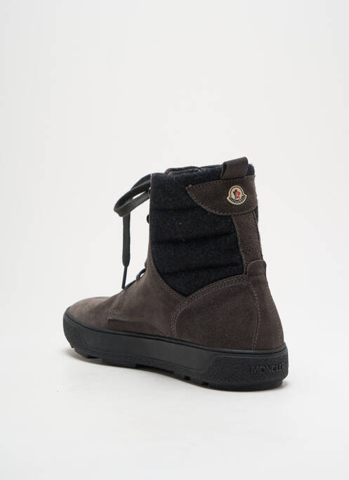 Baskets gris MONCLER pour homme