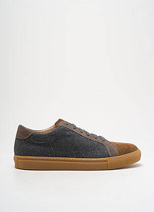 Baskets bout rond bout rond gris ELEVENTY homme