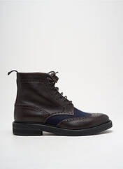 Bottines/Boots marron ELEVENTY pour homme seconde vue