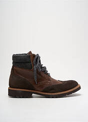 Bottines/Boots marron ELEVENTY pour homme seconde vue