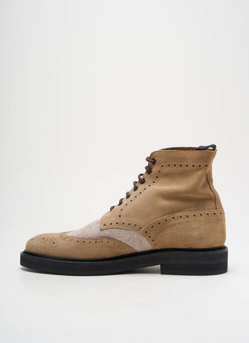 Bottines/Boots beige ELEVENTY pour homme