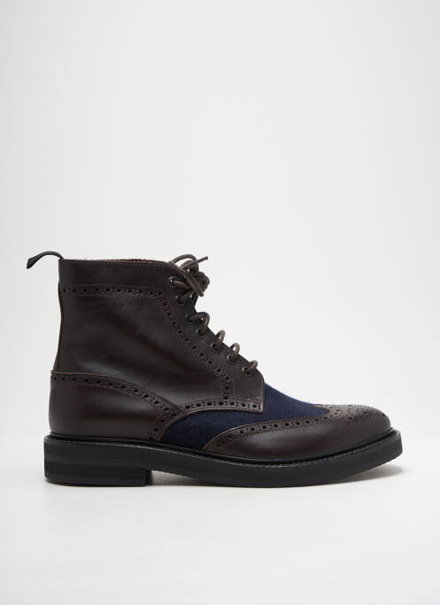 Bottines/Boots marron ELEVENTY pour homme