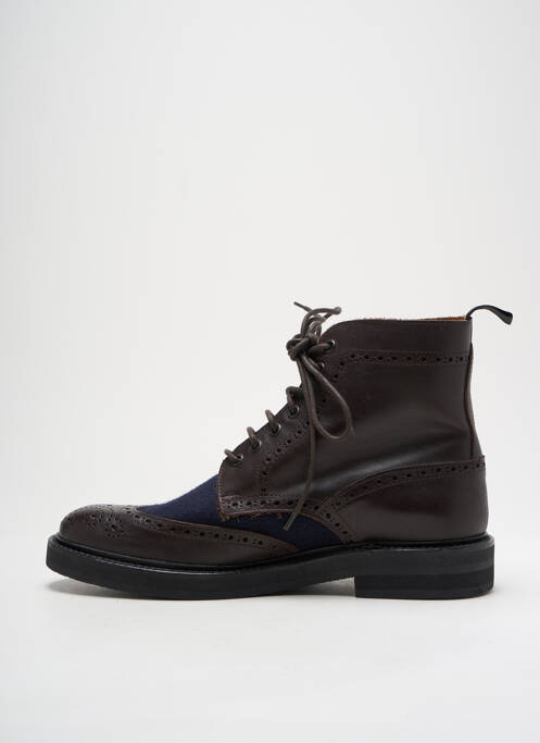 Bottines/Boots marron ELEVENTY pour homme