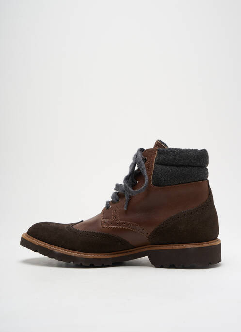 Bottines/Boots marron ELEVENTY pour homme