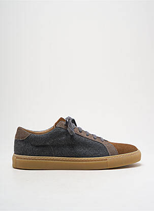 Baskets bout rond bout rond gris ELEVENTY homme