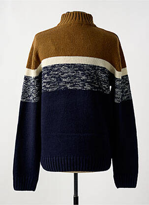 Pull manches longues manches longues bleu LOSAN homme