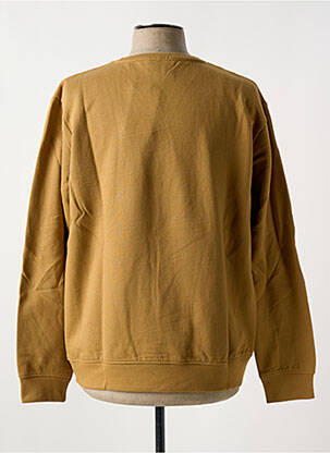 Sweat-shirt manches longues manches longues jaune LOSAN homme
