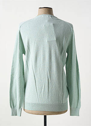 Pull col v manches longues vert BROWN JURY homme