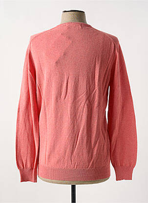 Pull col v manches longues rose BROWN JURY homme
