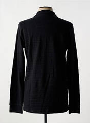 Polo noir LOSAN pour homme seconde vue