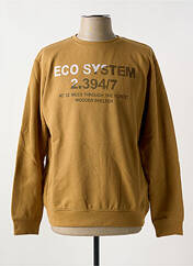 Sweat-shirt jaune LOSAN pour homme seconde vue