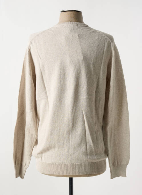 Pull beige BROWN JURY pour homme