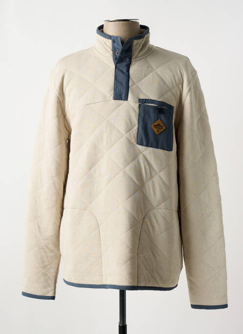 Sweat-shirt beige HURLEY pour homme