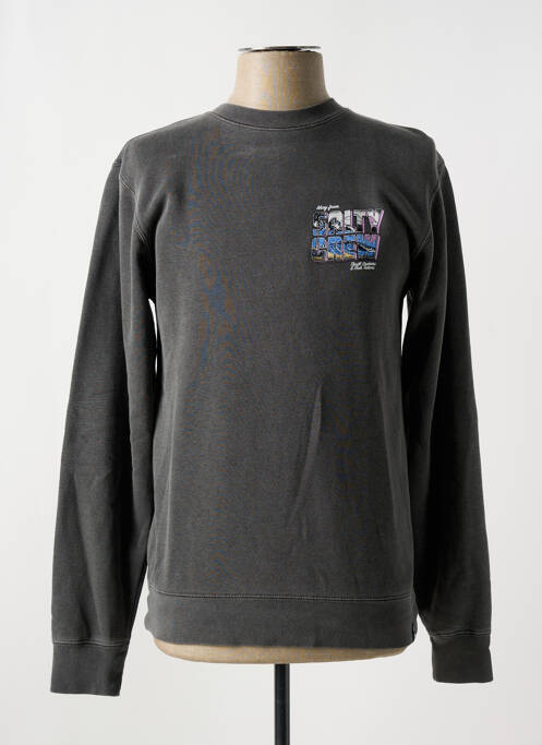 Sweat-shirt gris SALTY CREW pour homme