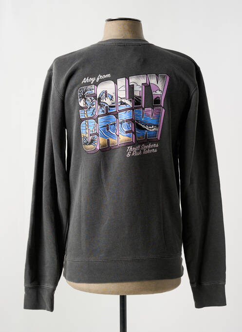Sweat-shirt gris SALTY CREW pour homme