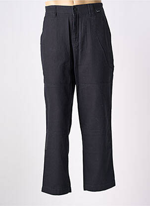 Pantalon droit tissage popeline taille normale noir HURLEY homme