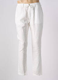 Pantalon droit taille normale taille normale blanc LCDN homme