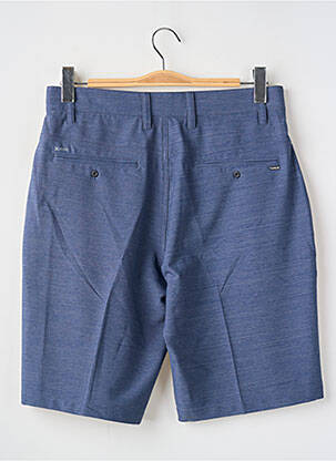 Short tissage popeline taille basse bleu HURLEY homme
