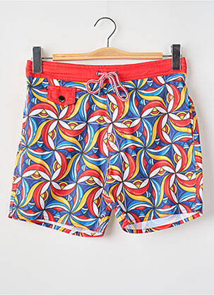 Short tissage popeline rouge WAXX homme