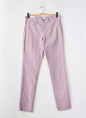 Pantalon chino violet LCDN pour homme seconde vue