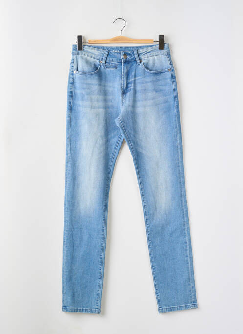 Jeans coupe droite bleu WAXX pour homme