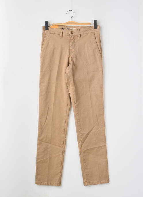 Pantalon chino marron LCDN pour homme