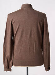 Gilet manches longues marron LOSAN pour homme seconde vue