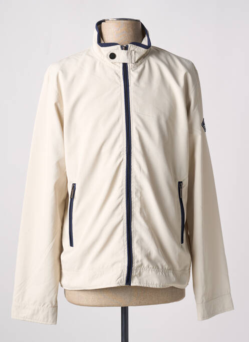Coupe-vent poches sans capuche beige SHUTTON BLUE homme