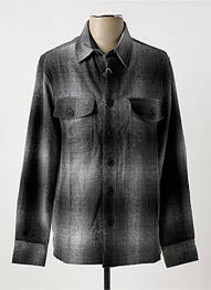 Veste casual fermeture boutonnée sur le devant gris LOSAN homme