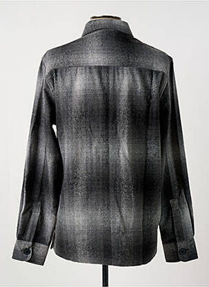 Veste casual fermeture boutonnée sur le devant gris LOSAN homme