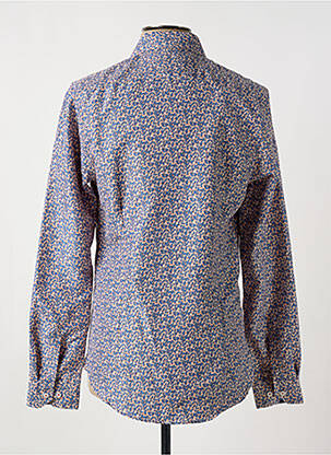 Chemise manches longues manches longues bleu YVES ENZO homme