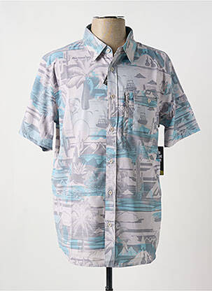 Chemise manches courtes poches bleu SALTY CREW homme