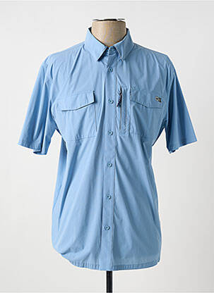 Chemise manches courtes poches bleu SALTY CREW homme