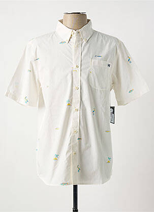 Chemise manches courtes poches blanc SALTY CREW homme