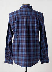 Chemise manches longues bleu LOSAN pour homme seconde vue