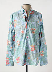 Chemise manches longues bleu YVES ENZO pour homme seconde vue