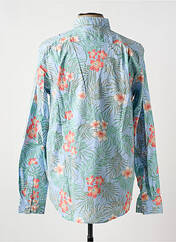 Chemise manches longues bleu YVES ENZO pour homme seconde vue