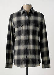 Chemise manches longues gris LOSAN pour homme seconde vue