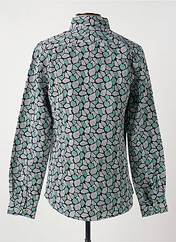 Chemise manches longues vert YVES ENZO pour homme seconde vue