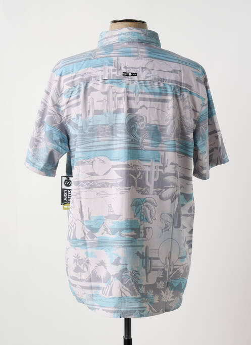 Chemise manches courtes poches bleu SALTY CREW homme