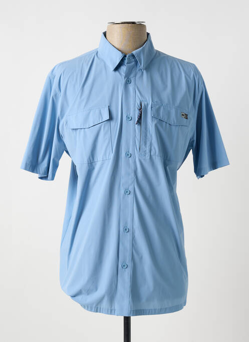 Chemise manches courtes poches bleu SALTY CREW homme